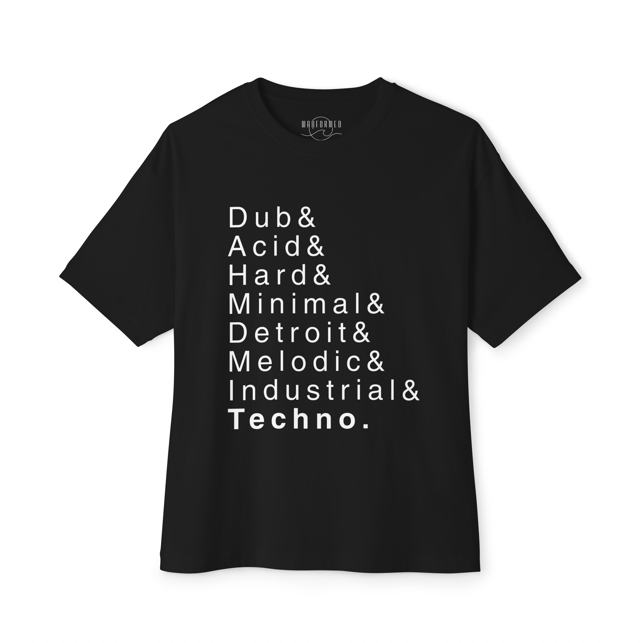 Techno & Helvetica Tee