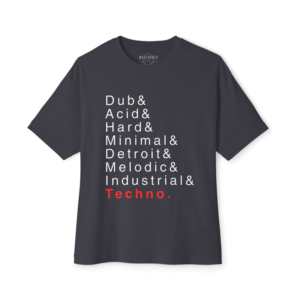 Techno & Helvetica Tee