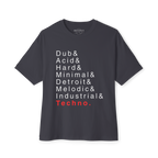 Techno & Helvetica Tee