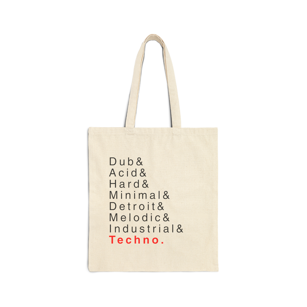 Techno & Helvetica Tote