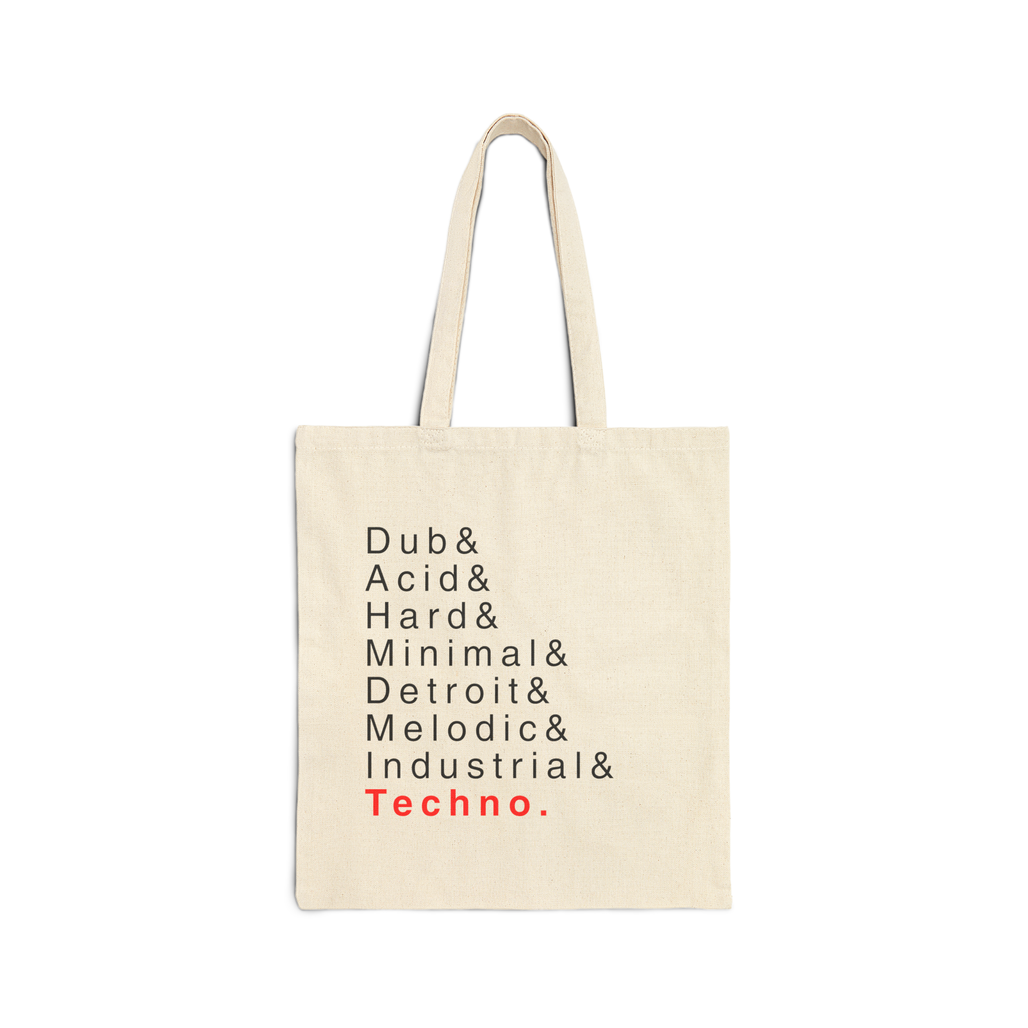 Techno & Helvetica Tote